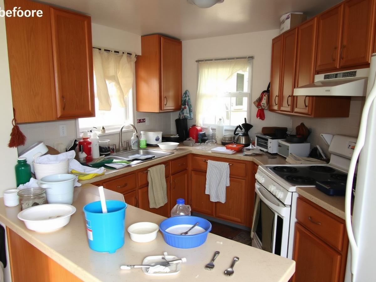 Before cleaning